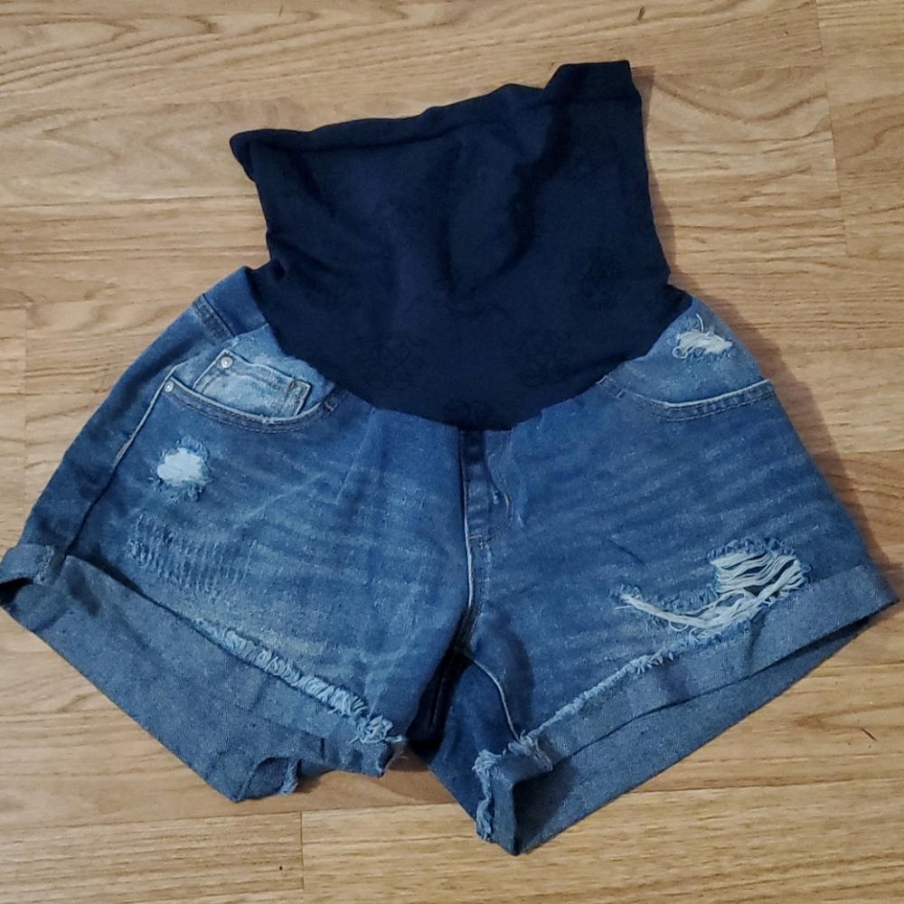 Jessica Simpson maternity shorts SZ M